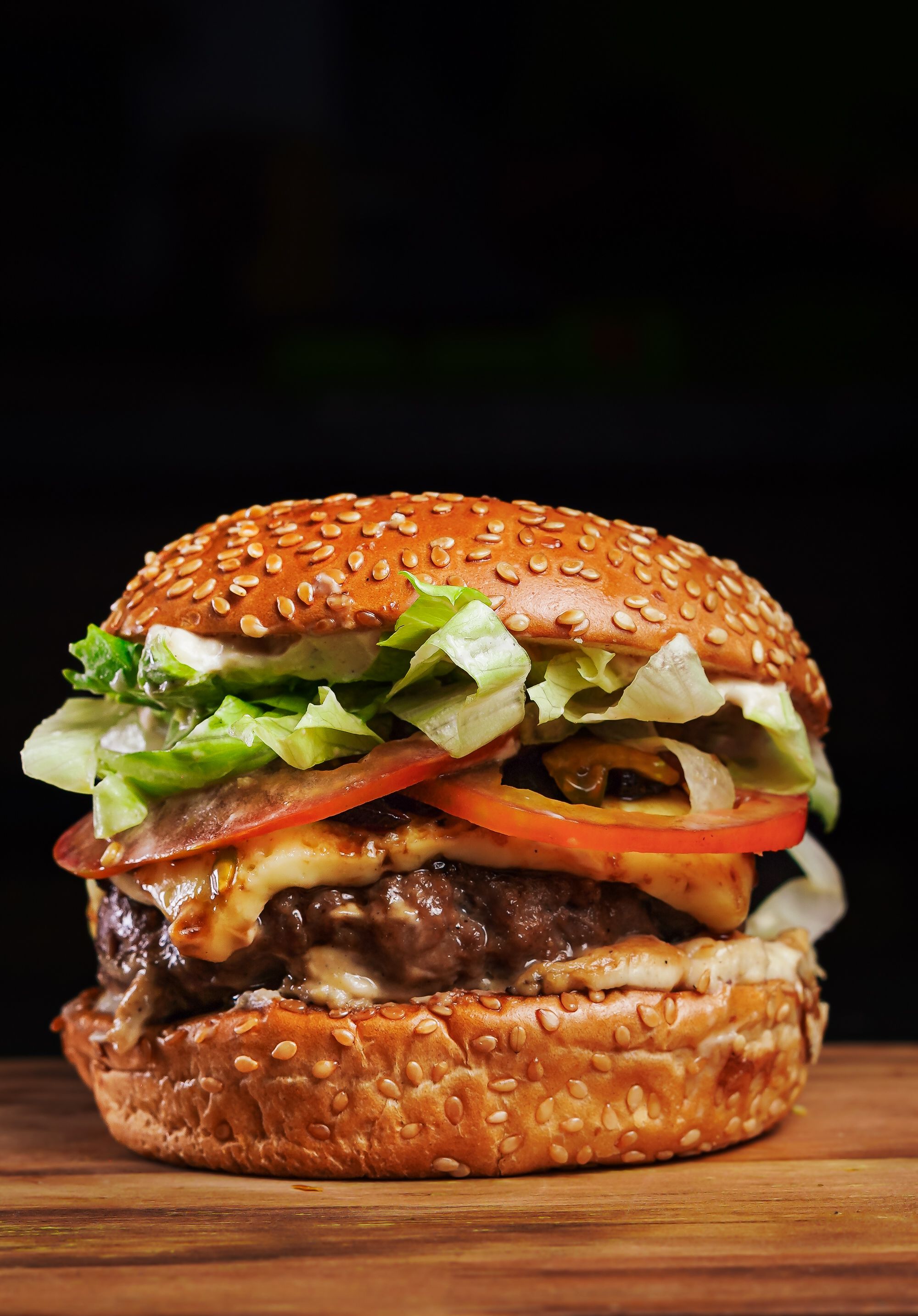 Hamburguesa smash amb formatge fos